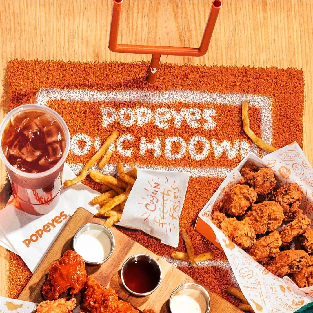 Publicidad de Popeyes debuta en el Super Bowl impulsando ventas en México