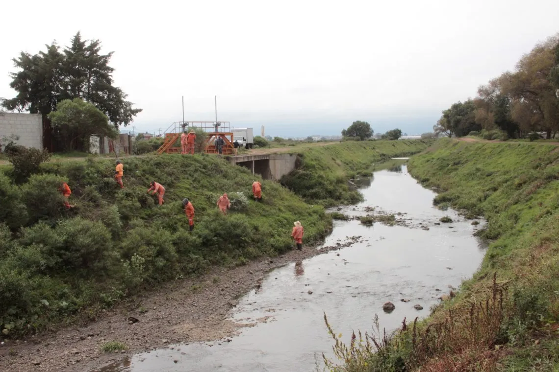 En Singuilucan, precisó la dirección de Protección Civil, que no se han presentado inundaciones.