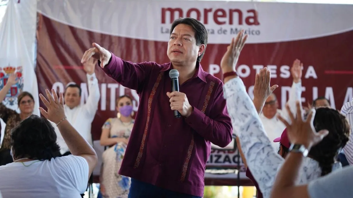 Mario Delgado pide a autoridades electorales dejar que la ciudadanía decida