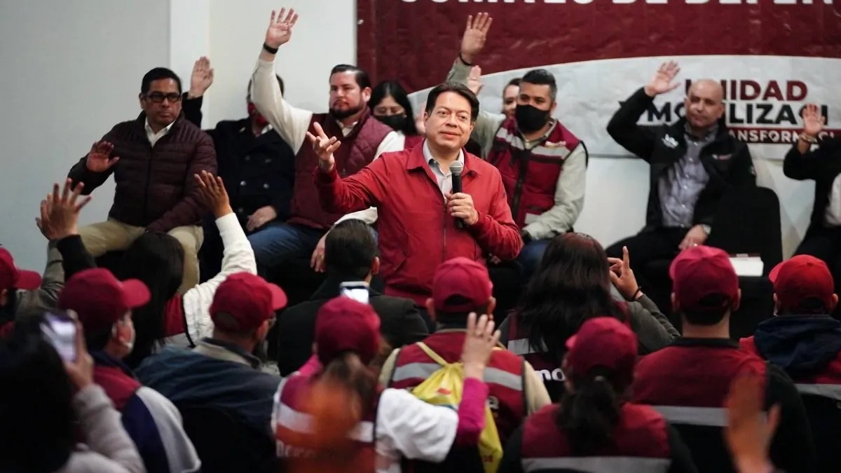 Denunciamos a los enemigos del pueblo y a los traidores a la democracia: Mario Delgado 