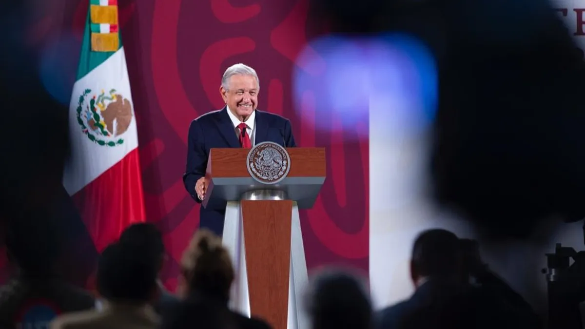 Estoy muy contento con lo que pasó con el litio: AMLO