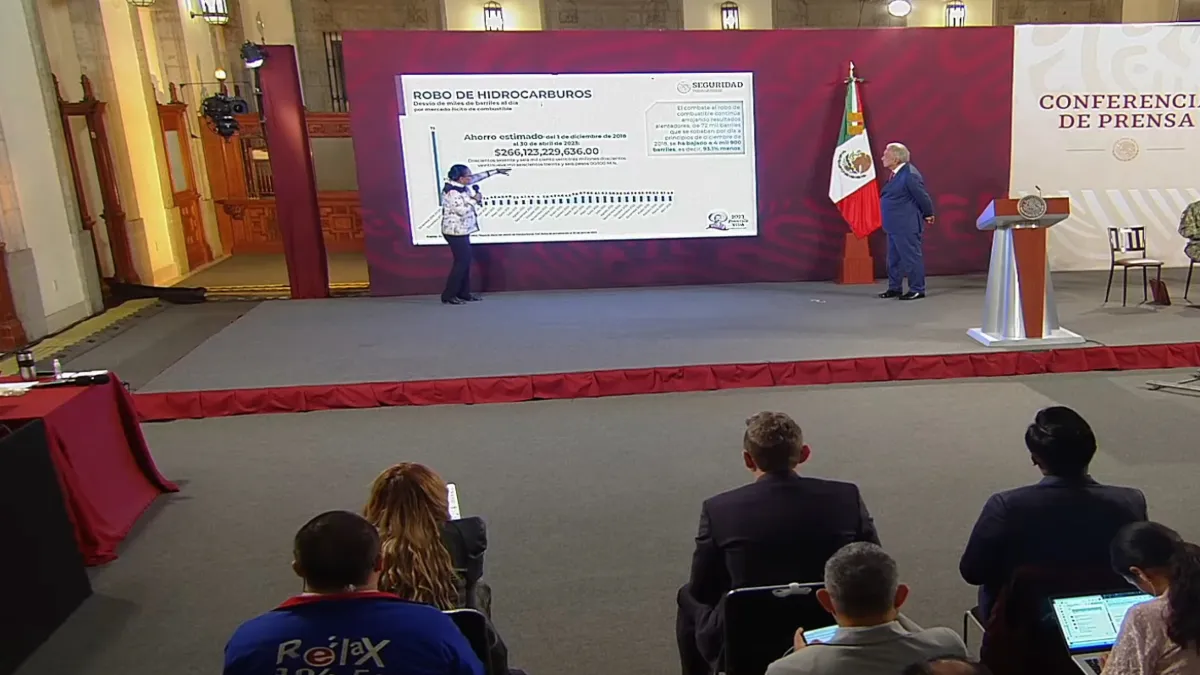 En la administración del presidente López Obrador el huachicol ha bajado 93%: Rosa Icela Rodriguez