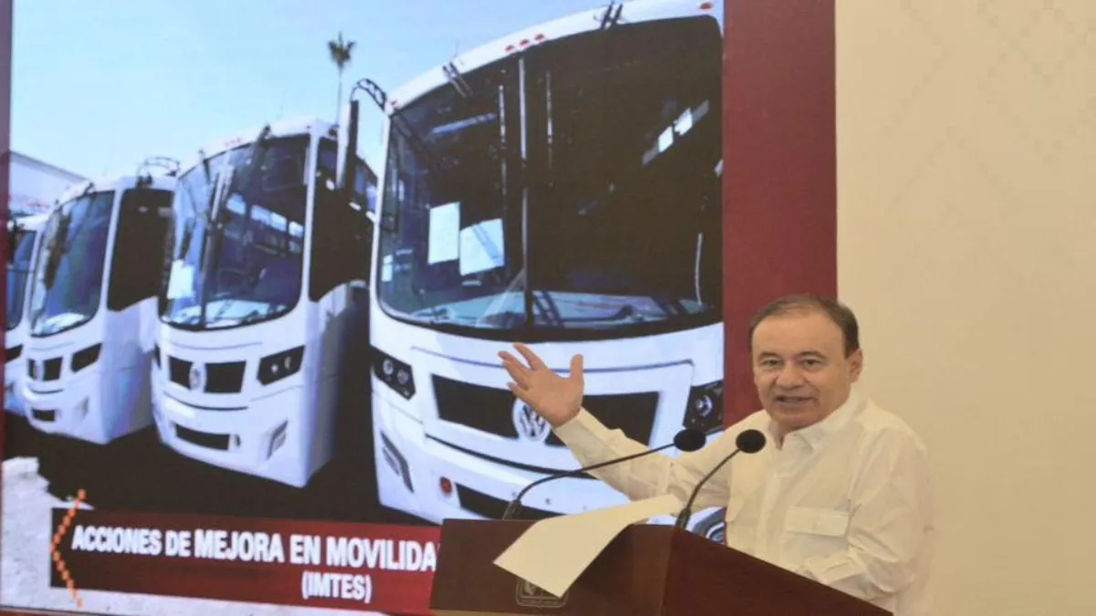 Sonora invierte 216 mdp para modernizar el transporte público en Cajeme, Hermosillo, Nogales y Navojoa