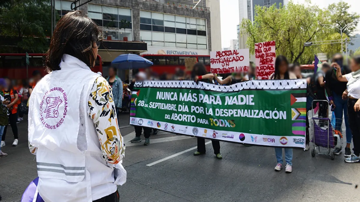 Desde el año 2007 el aborto en la Ciudad de México está despenalizado en el código penal hasta la semana 12 de gestación.