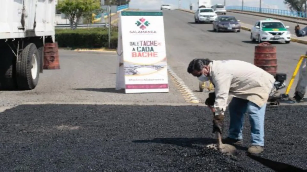 De 2021 a 2024, Salamanca recibió mil 560 toneladas de asfalto por parte de Pemex.