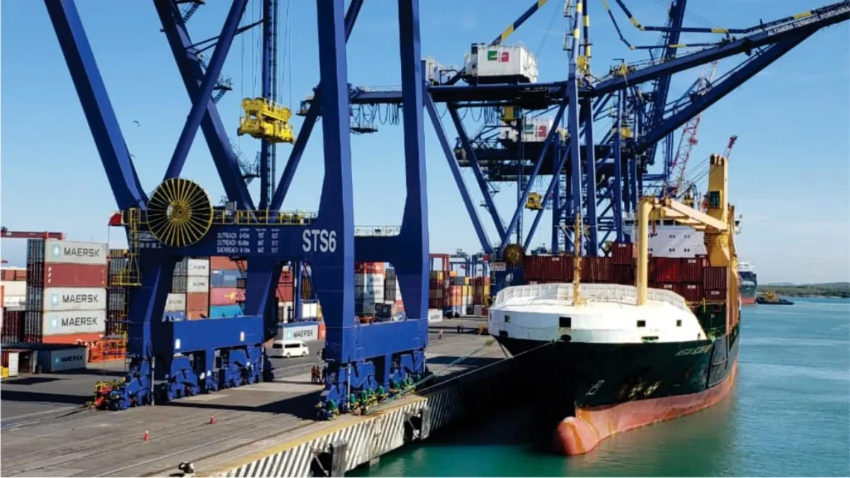 El puerto avanza en la conectividad marítima con el mundo, sobre todo con el mercado europeo.