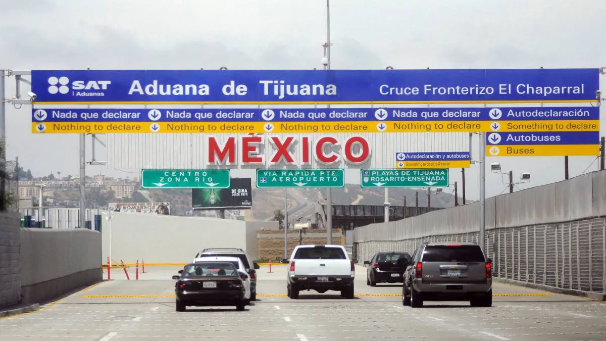 Mientras que en las aduanas interiones las operaciones bajaron 6.5 por ciento.