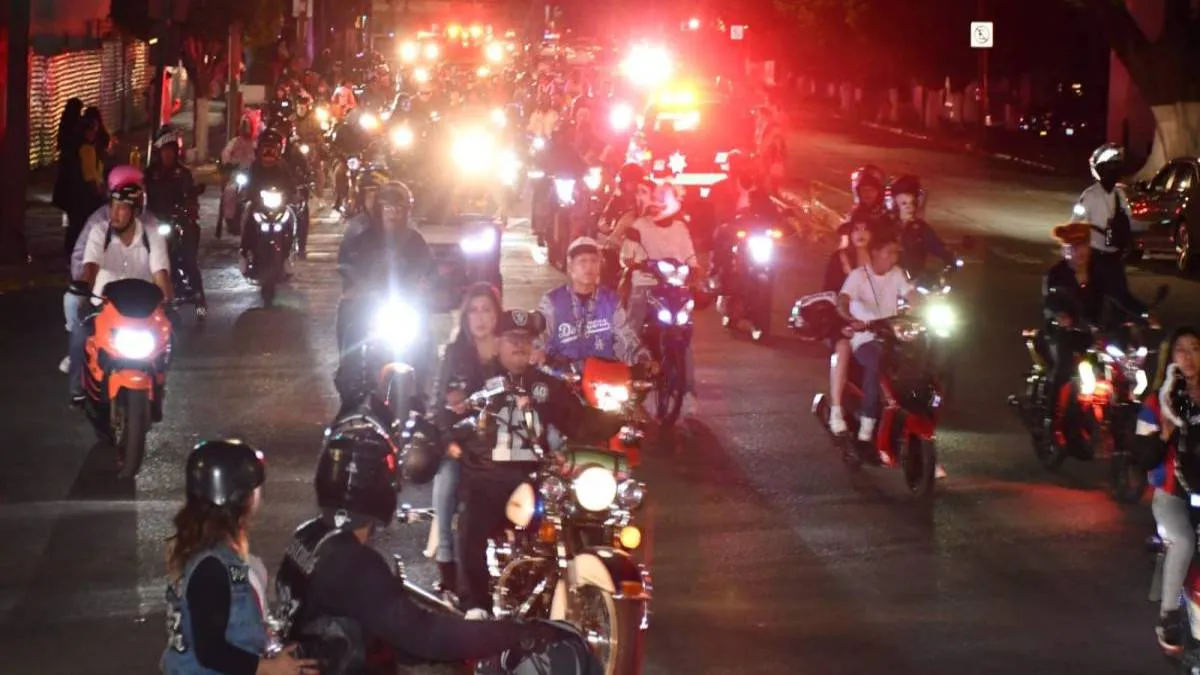 Otros de los operativos para las motociclistas es la instalación de filtros de verificación en la avenida Farallón del Obispo.