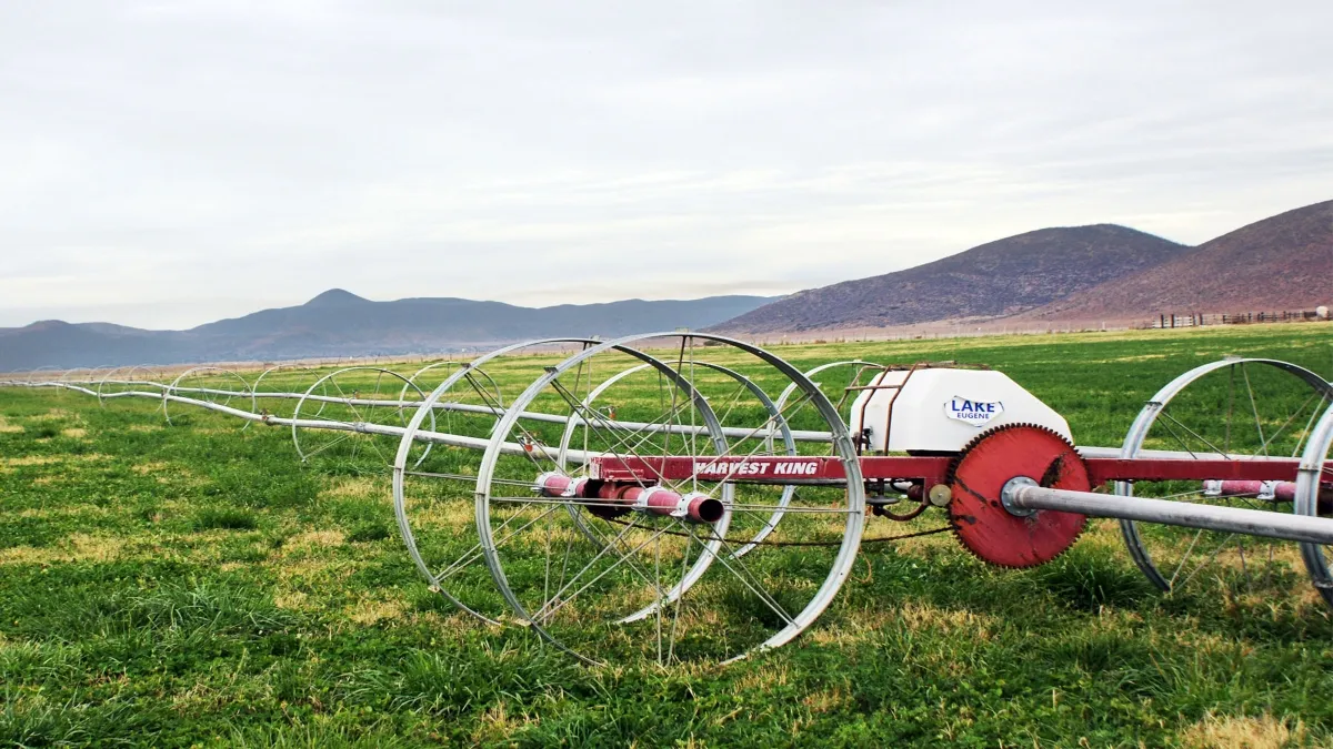 Para generar más economías en el uso del agua y cuidar del vital líquido como del campo.
