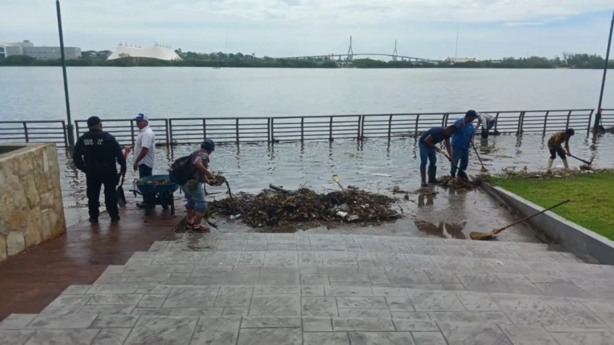 El activista alertó, además, sobre el riesgo que representan las próximas mareas y la temporada de ciclones.