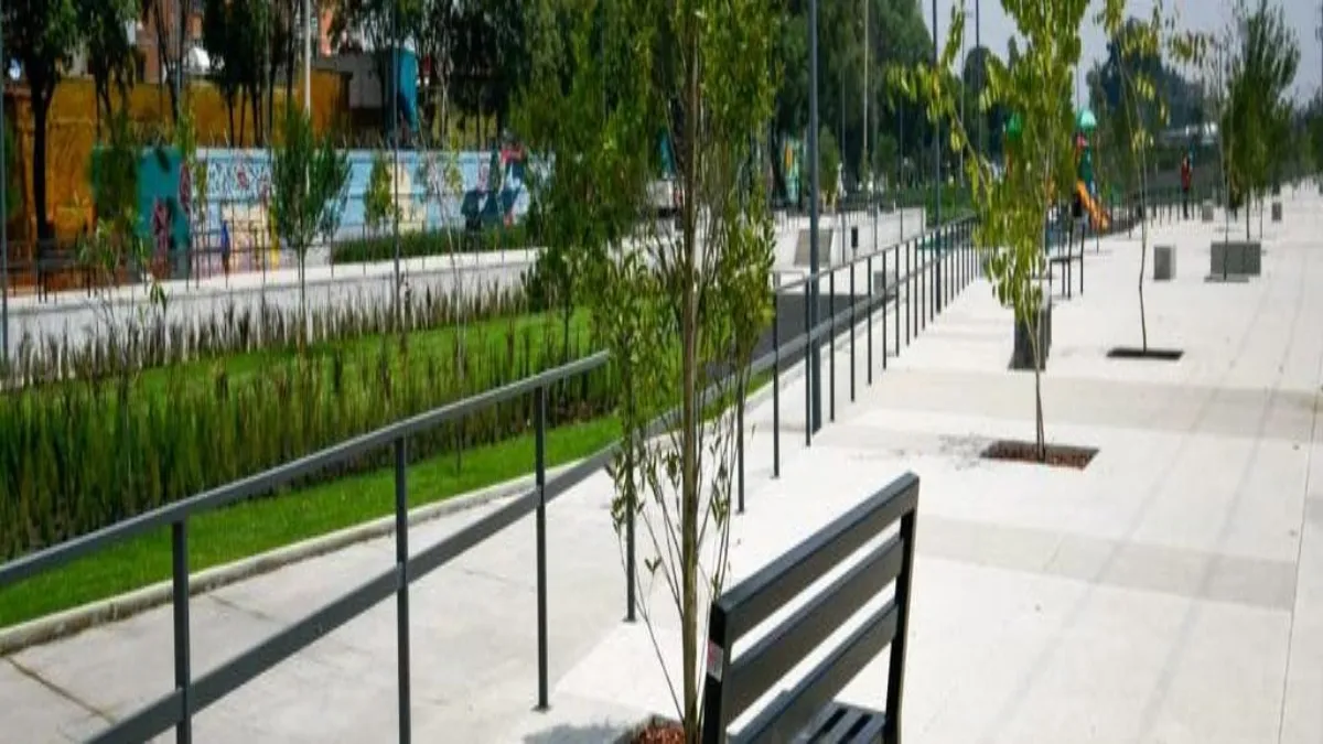 La nueva ciclovía ocupará un tramo aproximado de mil 310 metros cuadrados de concreto como pavimento.