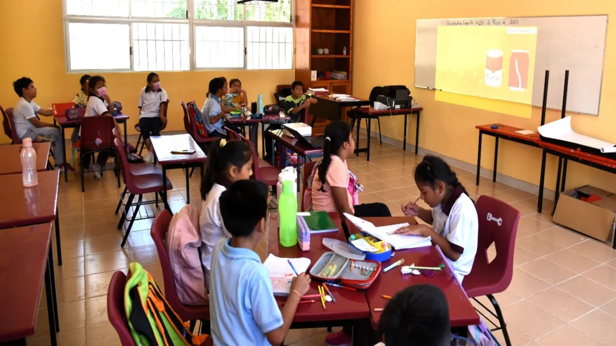 Entre las obras recientes: nuevas escuelas en Los Cabos, Comondú y La Paz, y aulas adicionales.