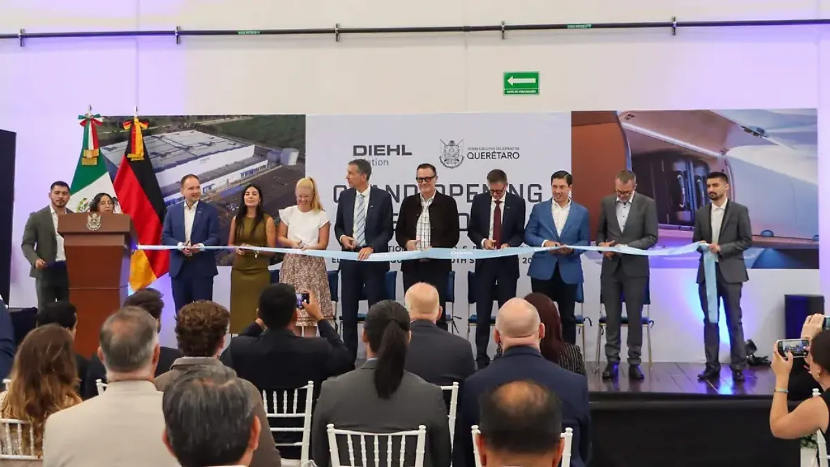 Con Diehl Aviation y Diehl Controls, la familia Diehl está creciendo en Querétaro.
