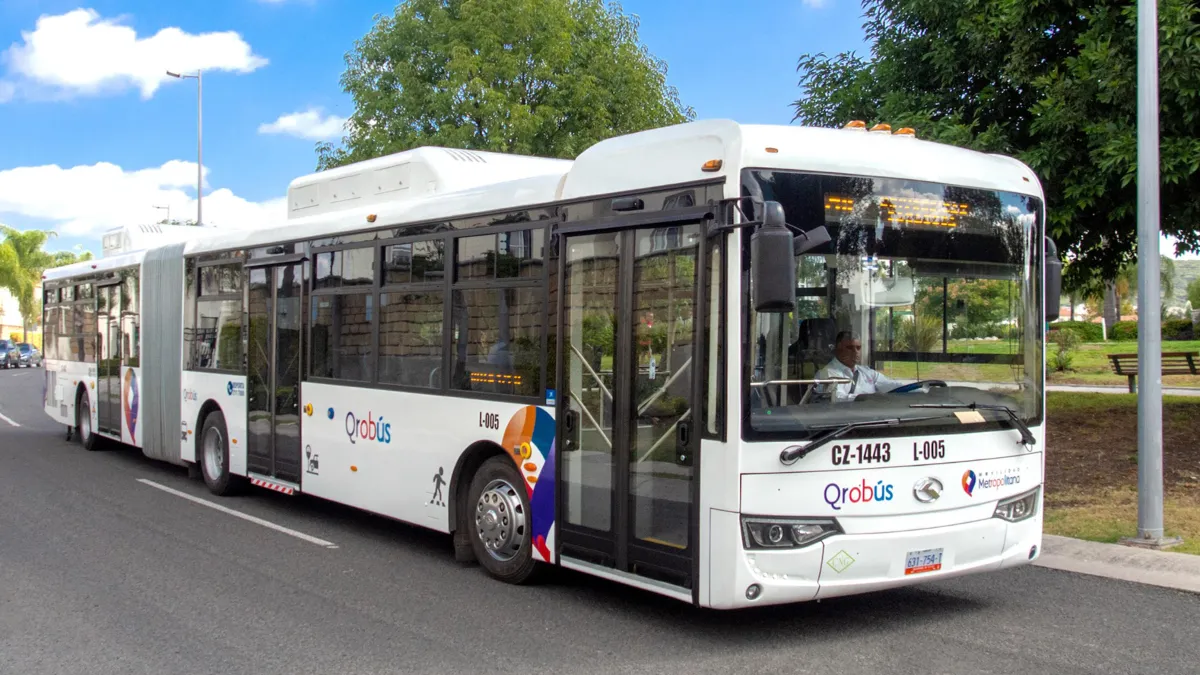 El sistema de transporte Qrobús ha registrado un crecimiento en los últimos años.
