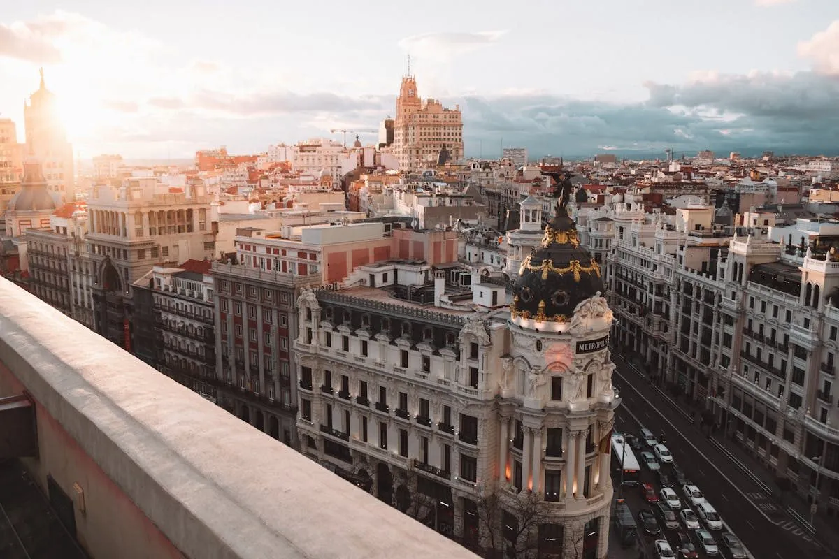 Vista del Malecón y edificios de La Habana, Cuba
