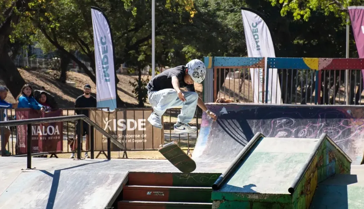 Parque de Skate Olímpico en Culiacán abrirá en 5 semanas: ISJU