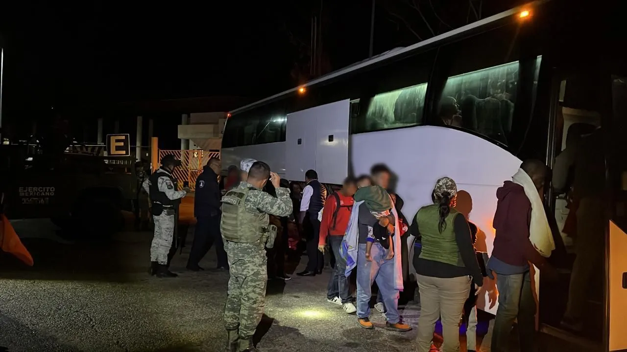 El INM repatriará a migrantes en autobús hasta Panamá