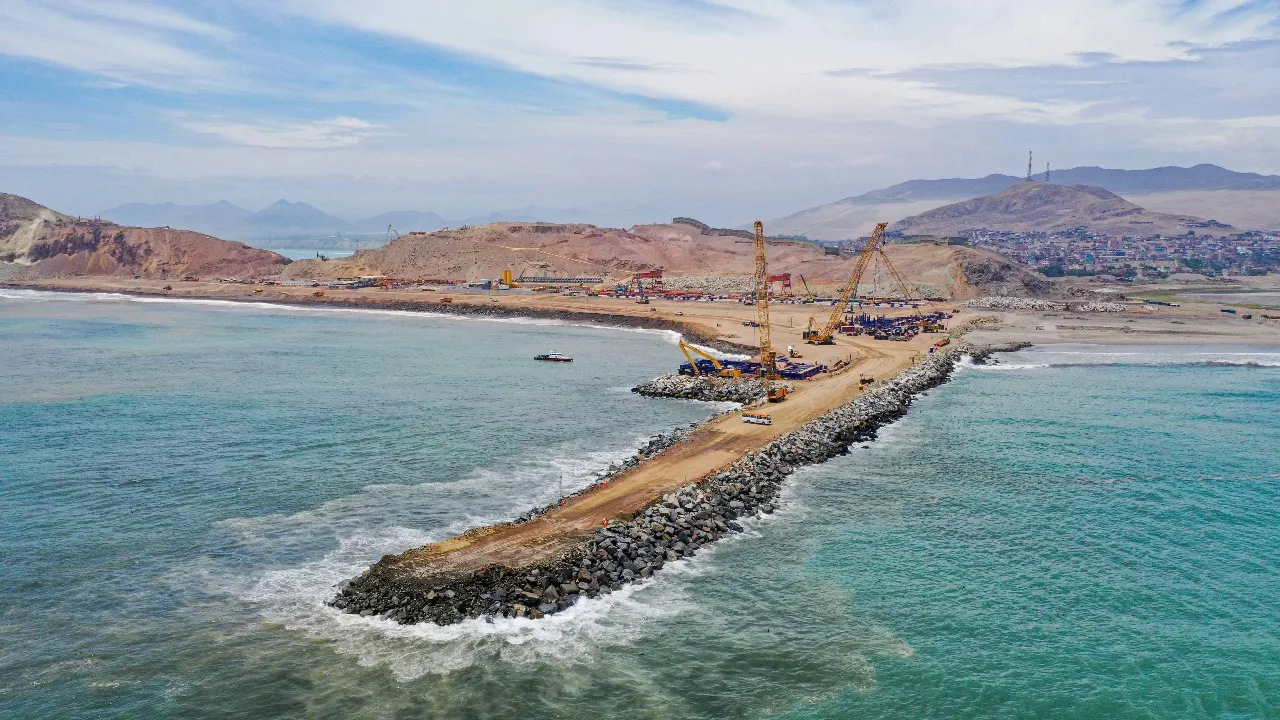El Puerto Chancay se convertirá en el "hub" (centro de conexiones) del Pacífico Sur.