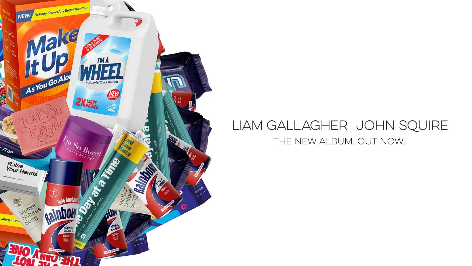 Liam Gallagher y John Squire se unen para lanzar su primer disco juntos