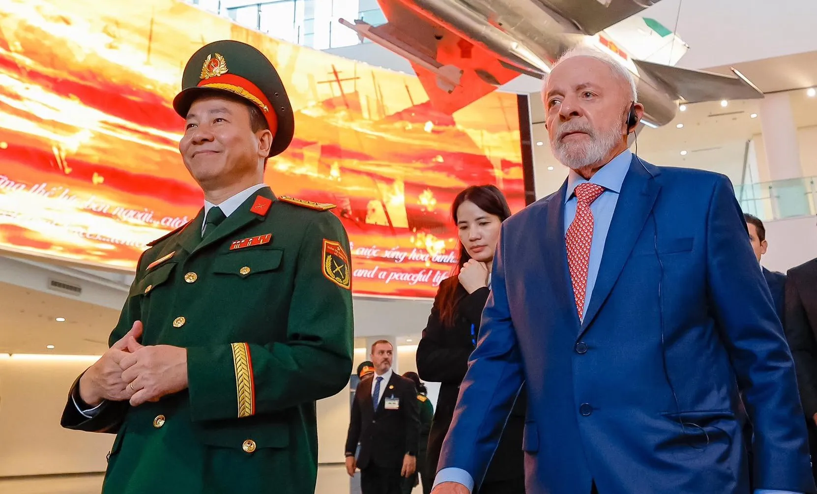 El funcionario destacó el apoyo a la presidencia de Brasil del BRICS este año.