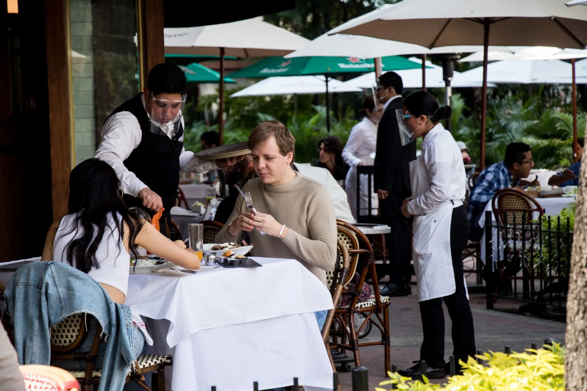 restaurante aplicación