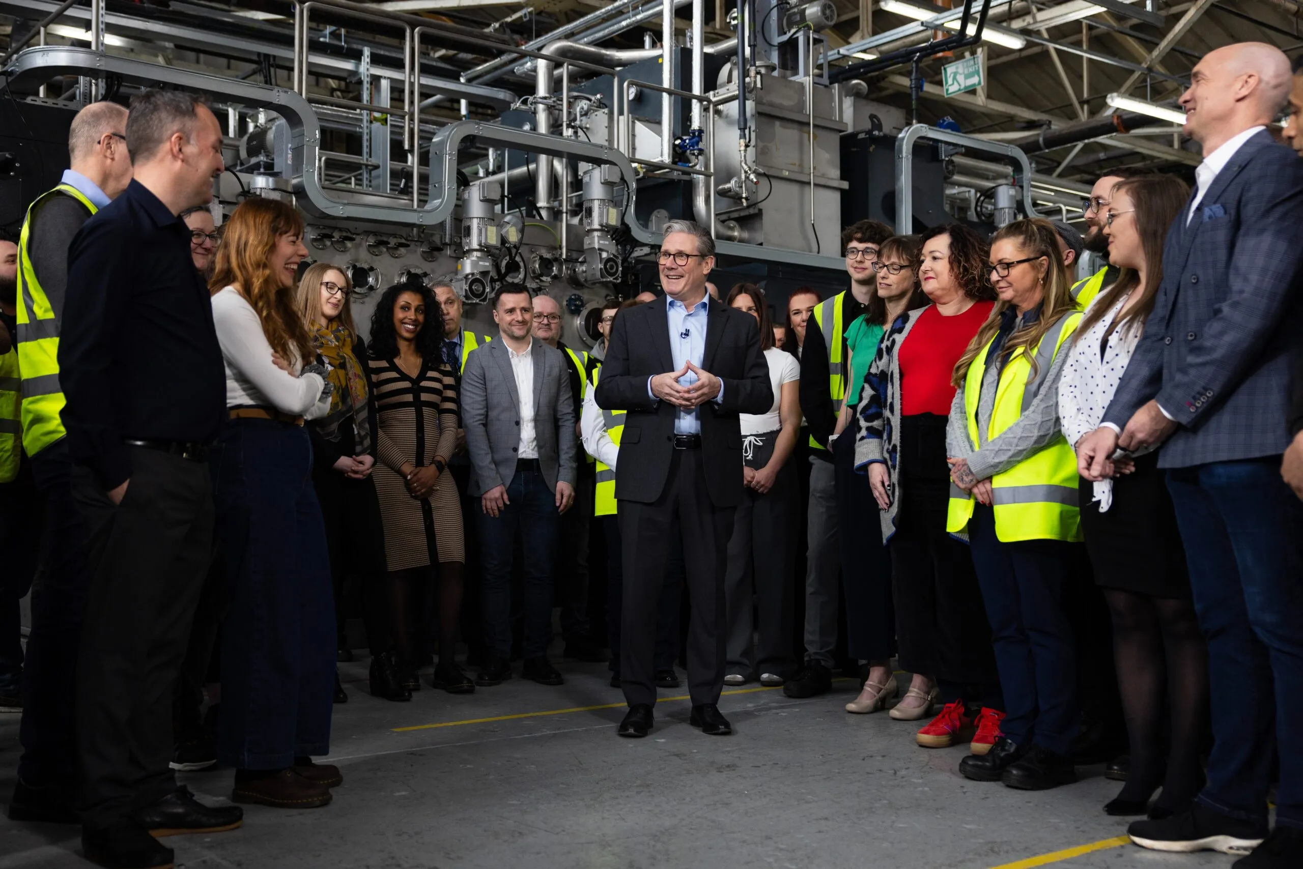 Keir Starmer subrayó la capacidad del Reino Unido en mantener la calma frente a la incertidumbre.