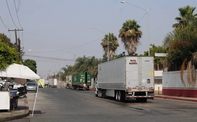 Anteriormente los camiones vacíos ya usaban esta zona para ingresar a la zona de exportación.