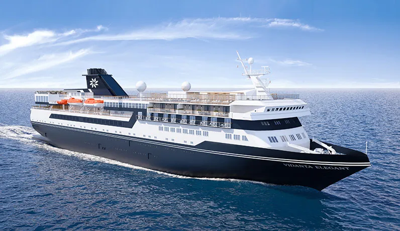 El crucero Vidanta Elegant definirá su ruta el próximo año cuando entre en operación