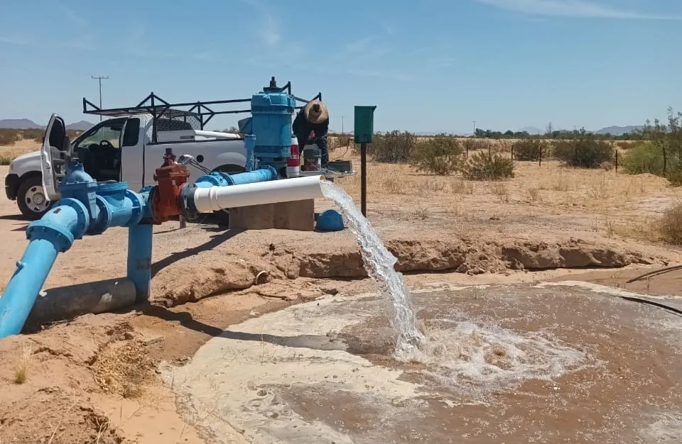 En Mesa Arenosa (Sonora) sólo 63% de los pozos proveen agua a las ciudades de Baja California