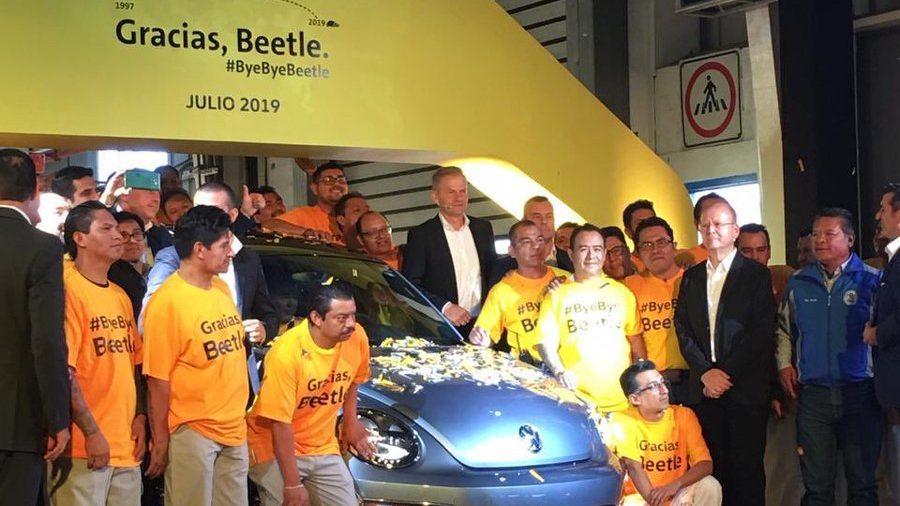 ¡Adiós Beetle! VW termina su producción