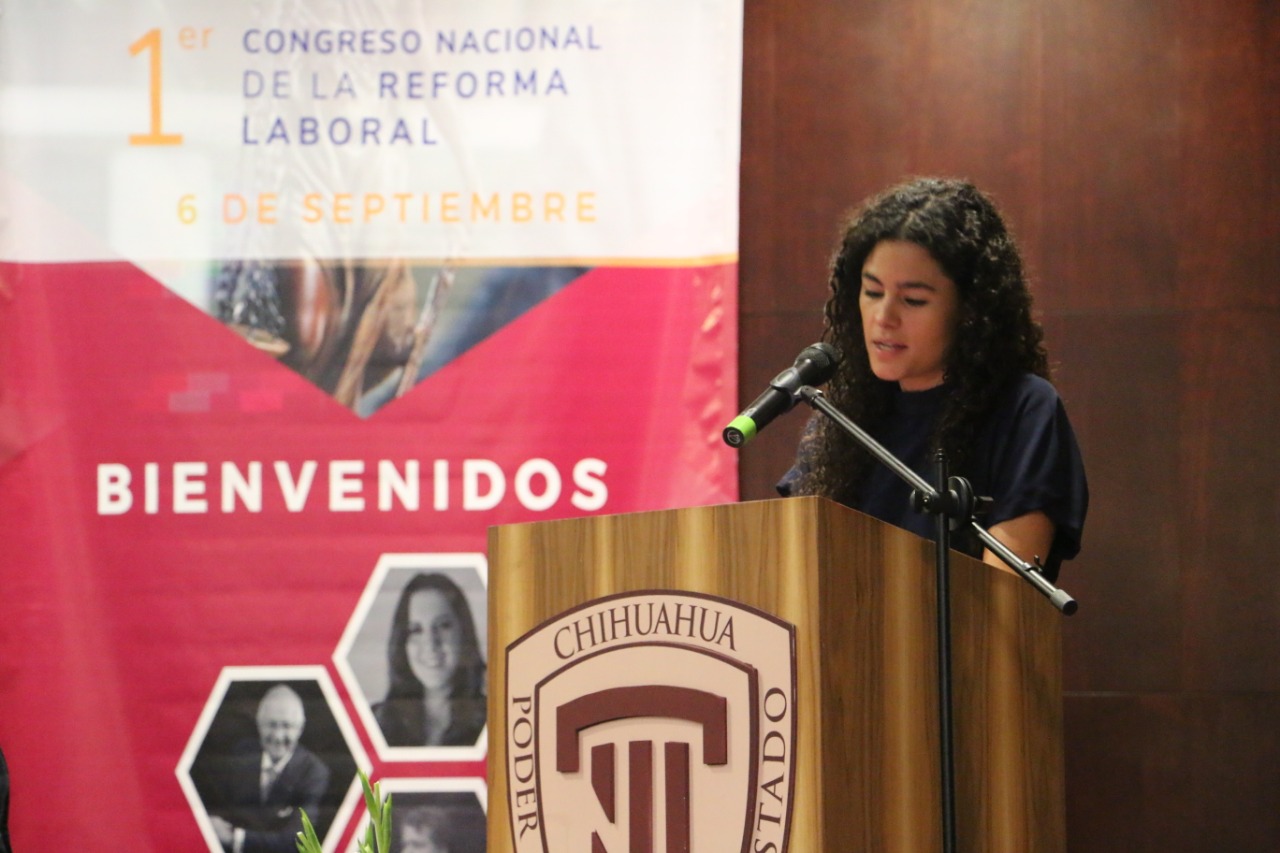 Luisa María Alcalde, titular de la Secretaría del Trabajo y Previsión Social