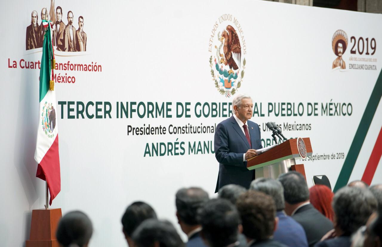 Primer Informe de gobierno de López Obrador