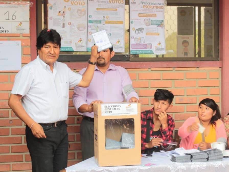 Ganamos en la primera vuelta la presidencia de Bolivia: Evo Morales