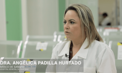 Angélica Padilla Hurtado, doctora del Hospital General de Guaymas