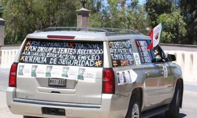 caravana anti AMLO San Miguel de Allende