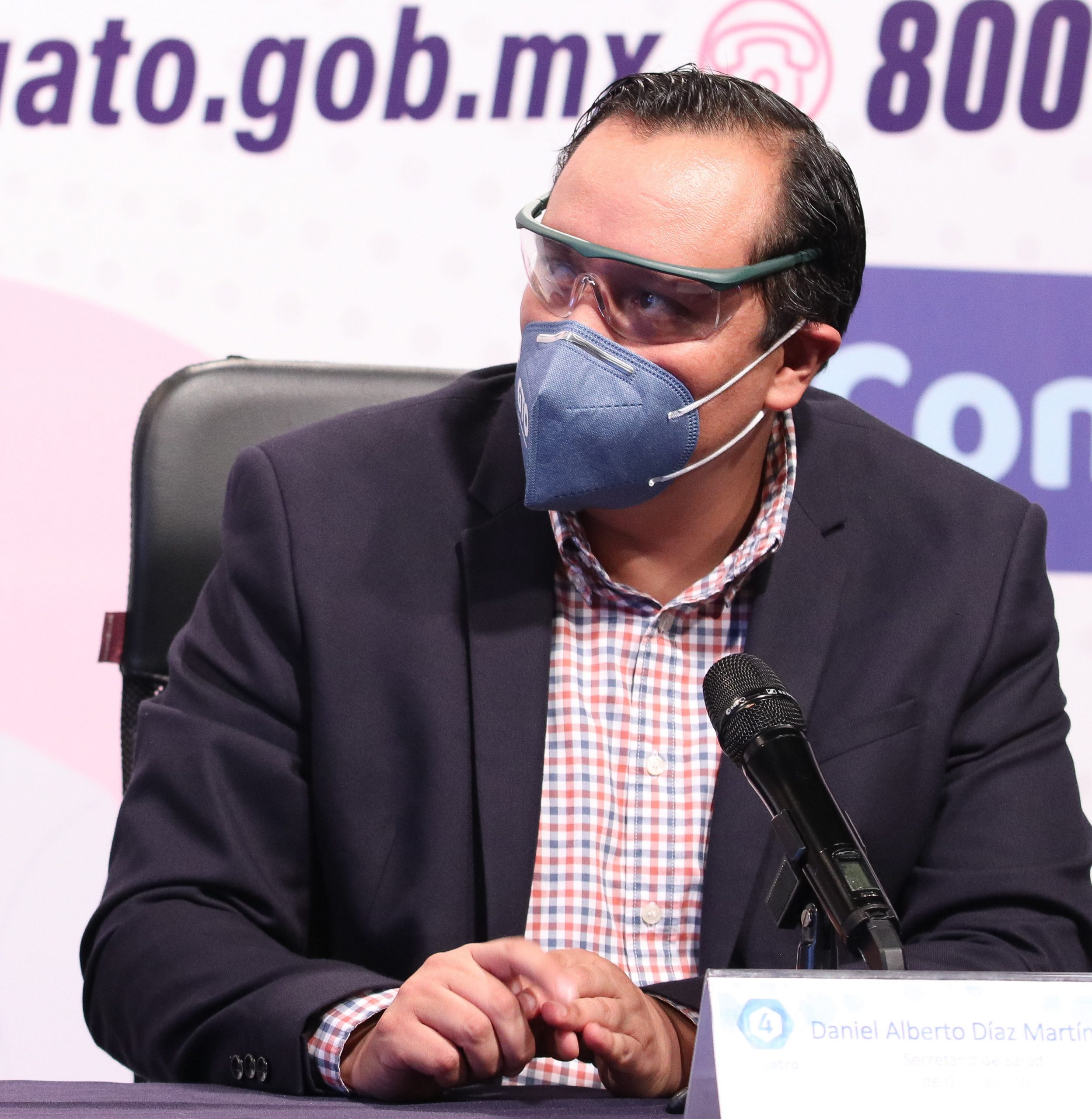 Daniel Alberto Díaz Martínez, secretario de Salud de Guanajuato