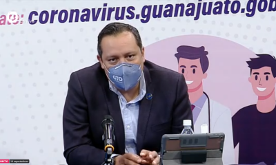 Daniel Alberto Díaz Martínez, secretario de Salud de Guanajuato, anuncia cambio de semáforo