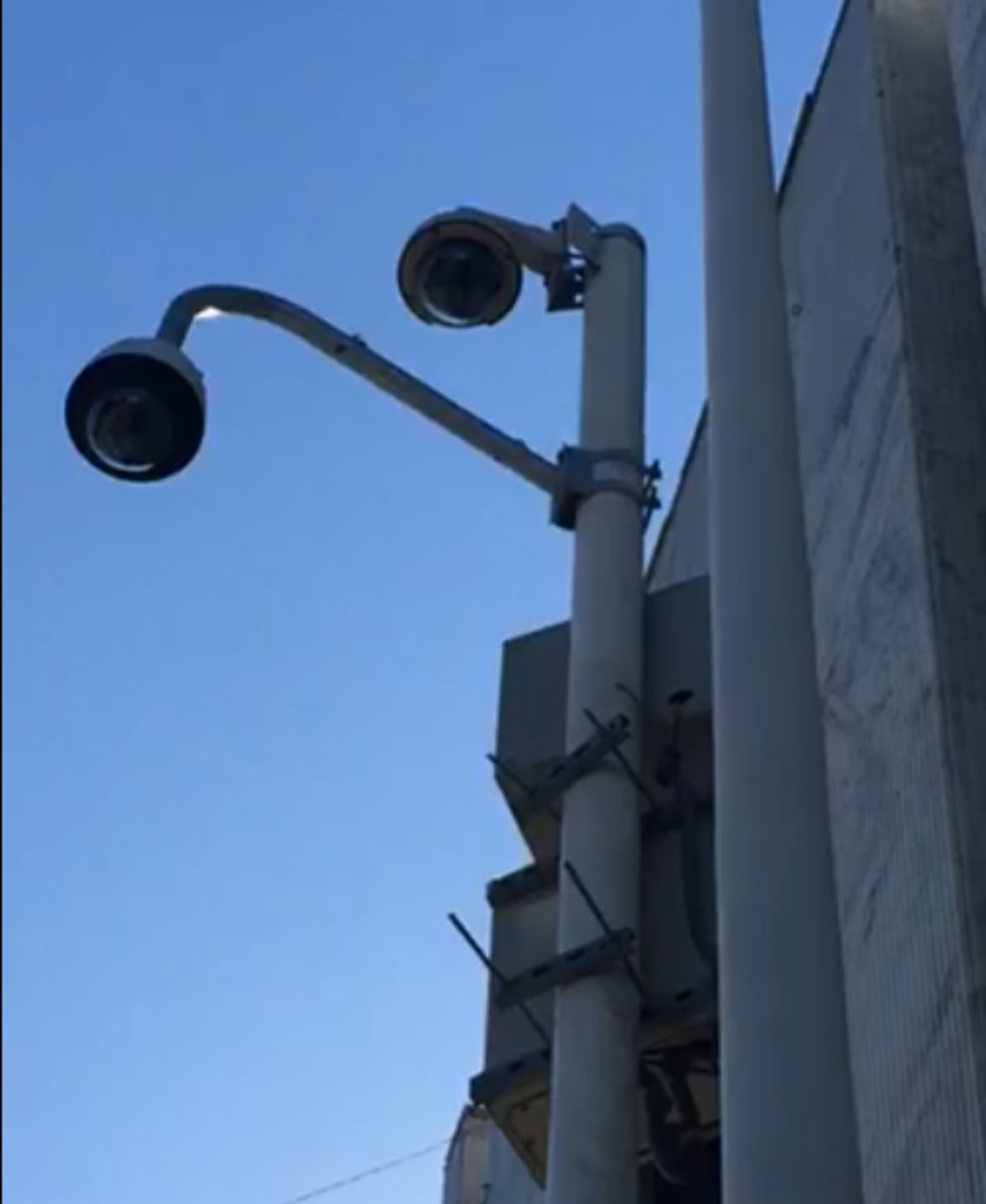 cámaras de vigilancia disparos