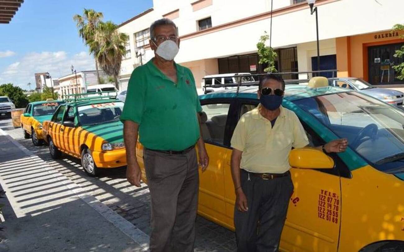 Taxistas de La Paz pandemia
