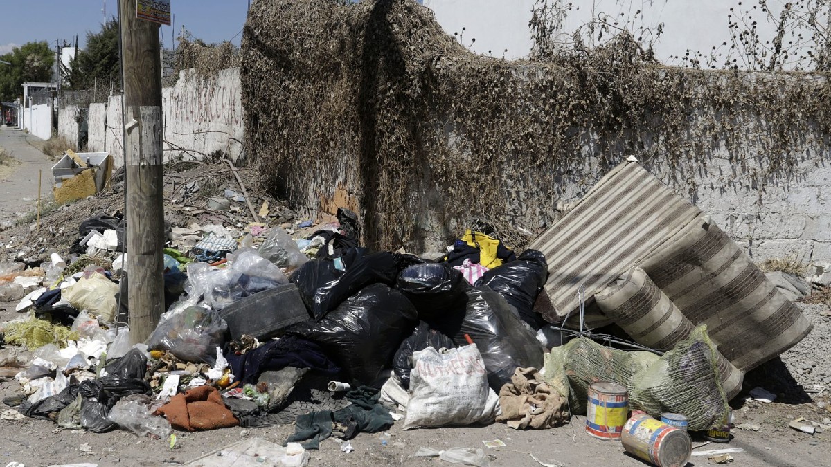 Puebla genera 249.6 toneladas de basura por hora 