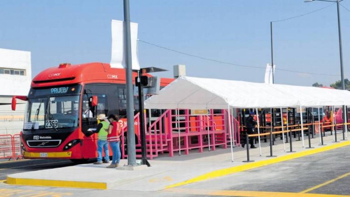 El gobierno de la CDMX gasta 8 mdp en línea T del Metrobús
