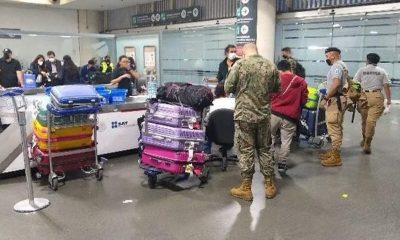 Aduanas y Marina decomisan 141 kilogramos de Ayahuasca en el AICM