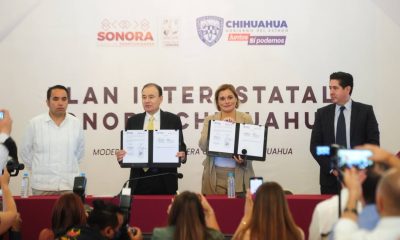 Alfonso Durazo anuncia Plan Interestatal con la modernización de la carretera Guaymas-Chihuahua