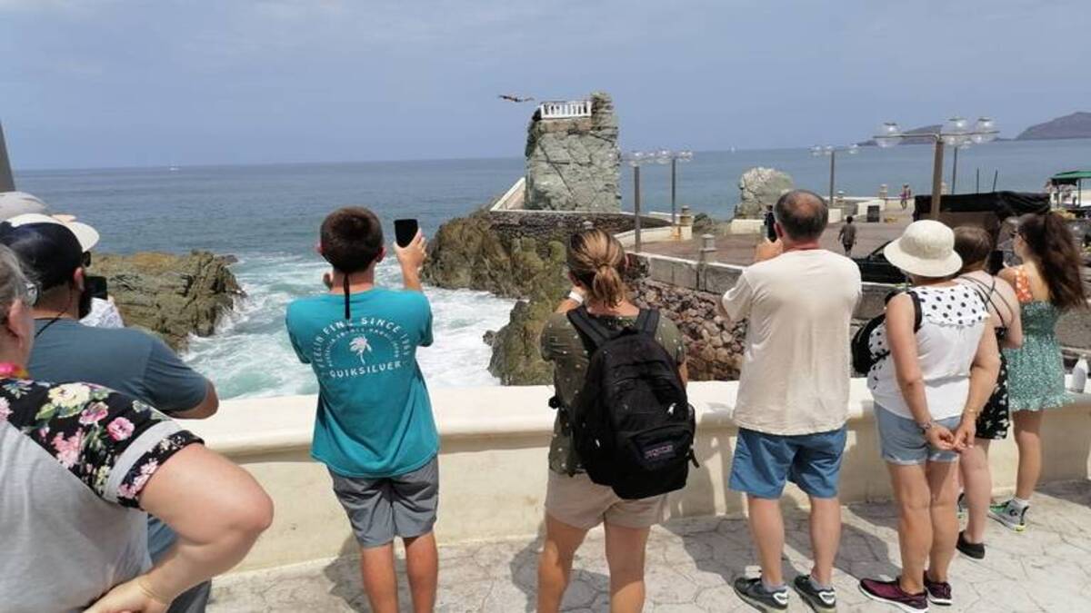 Mazatlán tiene una parada obligatoria para los turistas de cruceros: El Clavadista