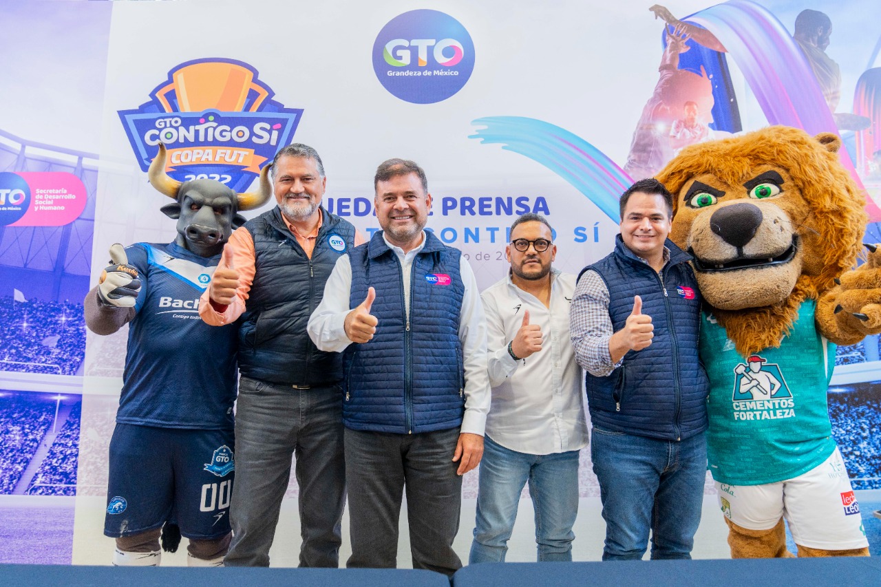 Los clubes Celaya y León se suman a la reconstrucción del tejido social a través del deporte en Guanajuato
