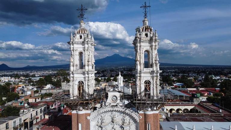 En Tlaxcala aún hay iglesias y edificios dañados por el sismo de 2017