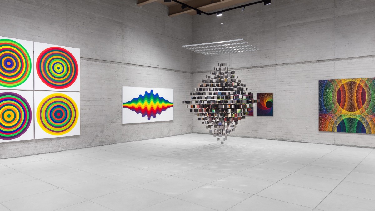 No te pierdas la muestra Encuentros Visuales de Julio Le Parc, un pionero del op-art en México