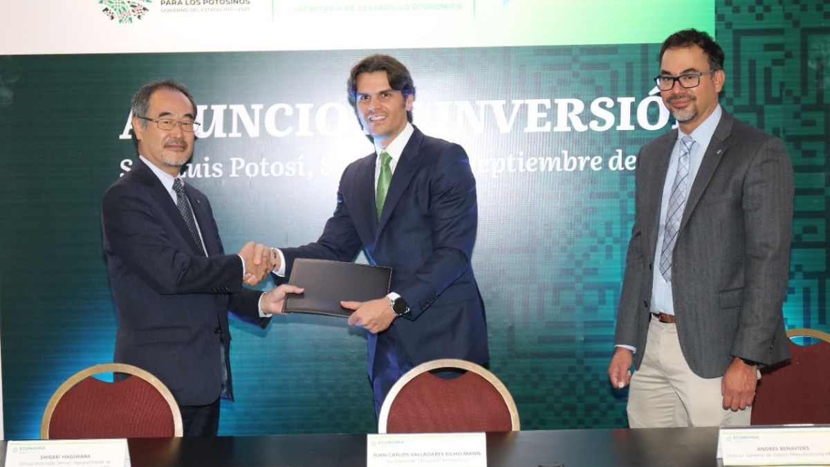 La empresa Dikin invierte más de 6 mil mdp en una nueva planta en San Luis Potosí 
