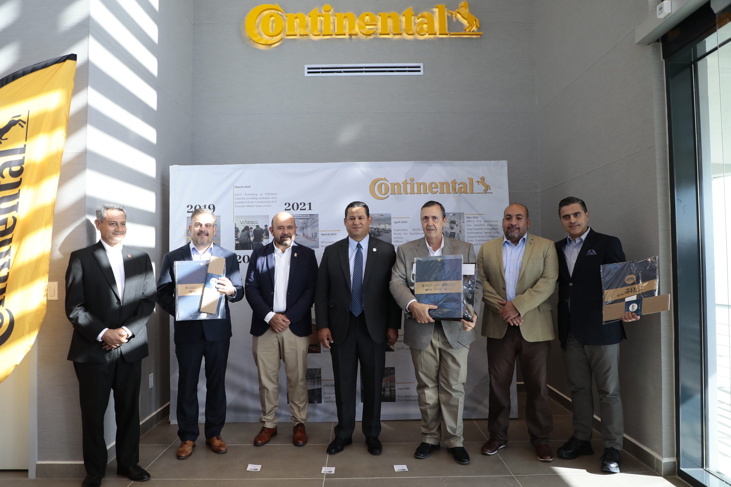 “Continental es una empresa con la que Guanajuato comparte su visión de futuro”: Diego Sinhue Rodríguez Vallejo