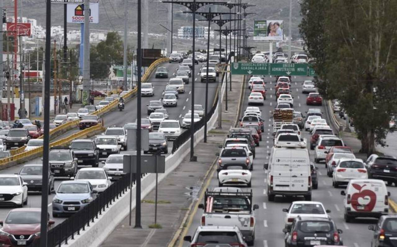 San Luis Potosí tiene la capital con más autos y la más complicada en tránsito vehicular